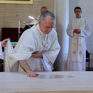 Nadbiskup Kutleša posvetio crkvu Rođenja BDM u župi Šanci-Savica